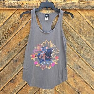 NWOT Disney Mulan And Khan Racerback Tank Top